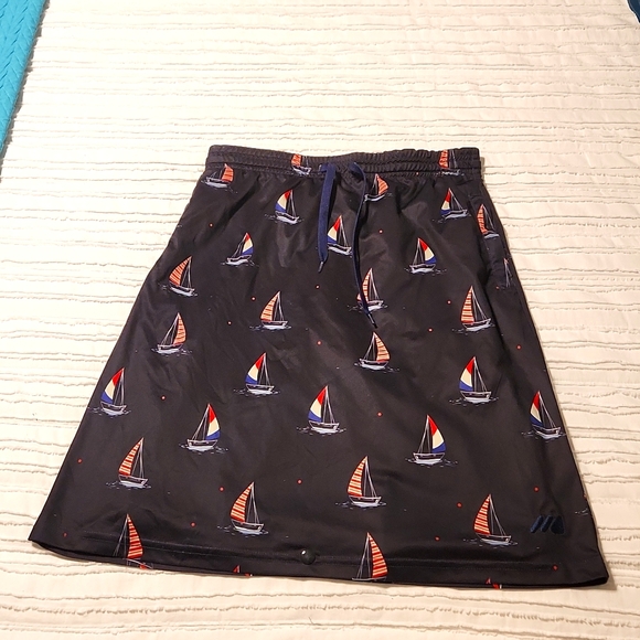 Nautical Print Women's Skirt - Picture 1 of 6